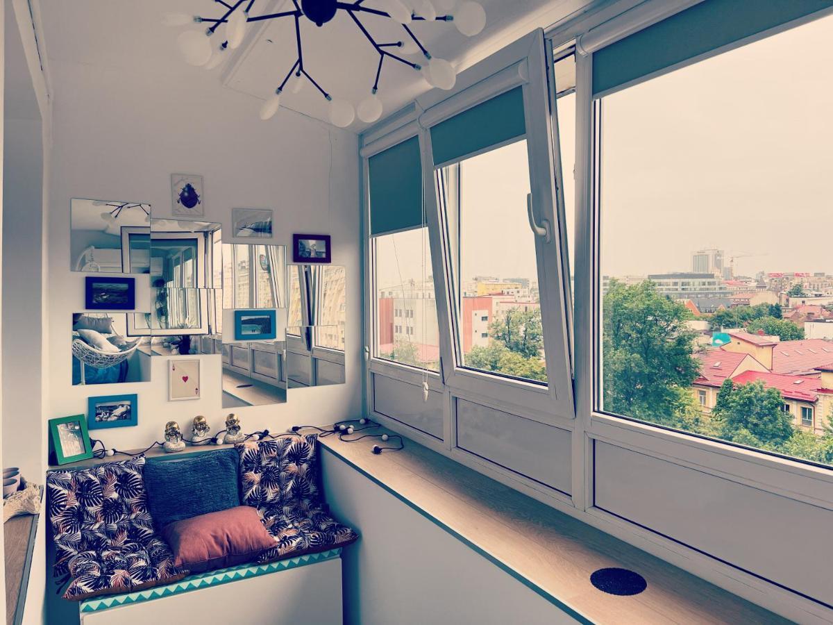 City View Studio In The Heart Of Bucharest Apartment Bagian luar foto